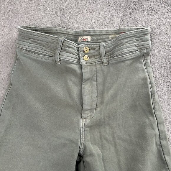 Faherty Stretch Terry wide leg pants - Picture 8 of 16